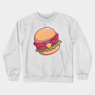 Cheese Burger Crewneck Sweatshirt